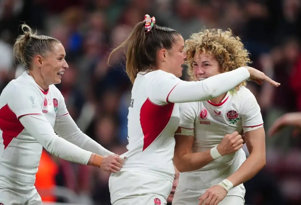 L&rsquo;Angleterre passe un très gros score aux États-Unis en ouverture de sa Coupe du monde