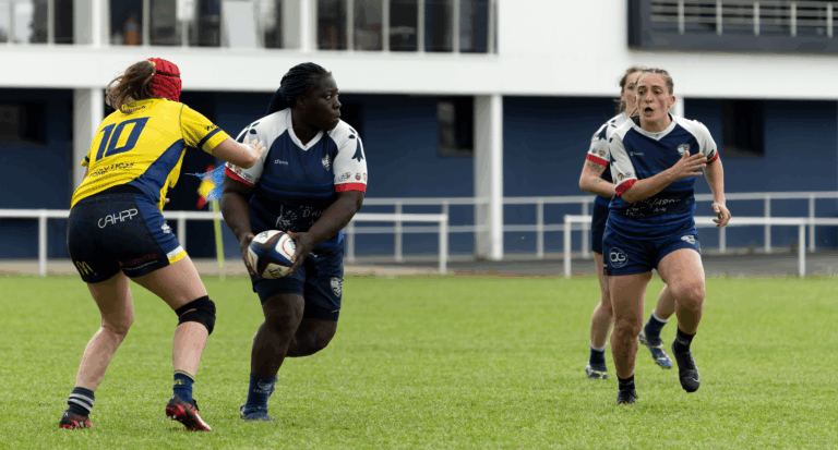 Diane Amangoua, pionnière du rugby féminin dans le Morbihan