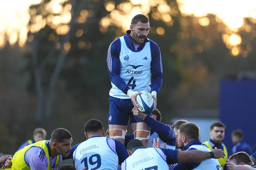 Ollivon en deuxième-ligne, Alldritt capitaine, fraîcheur sur le banc… La compo du XV de France