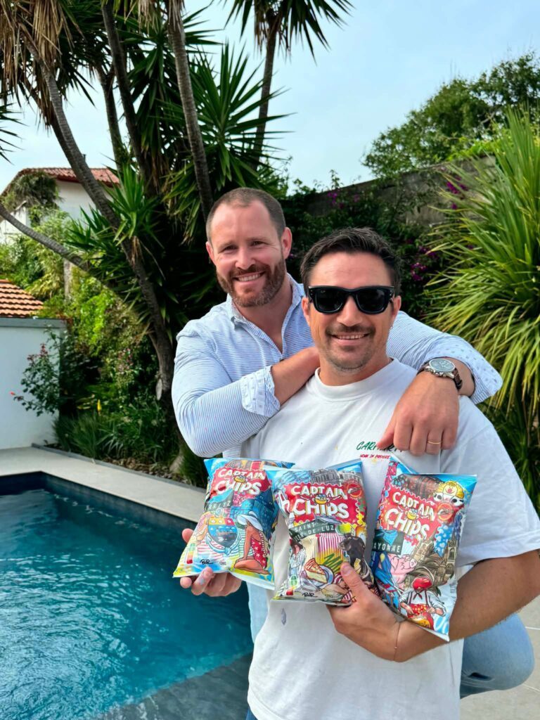 Un rugbyman et un artiste s&rsquo;associent pour mettre l&rsquo;art dans vos chips