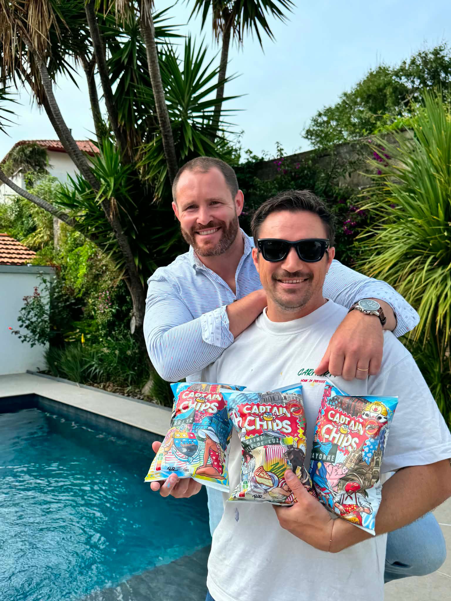 Un rugbyman et un artiste s&rsquo;associent pour mettre l&rsquo;art dans vos chips