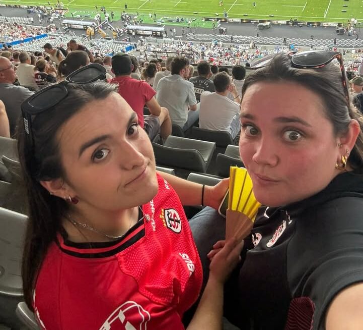 It&rsquo;s Rugby a suivi le périple de Julie et Laetitia, rugbywomen et supportrices de Toulouse