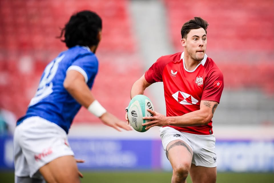 Paul Altier sous le maillot de la sélection de Hong Kong